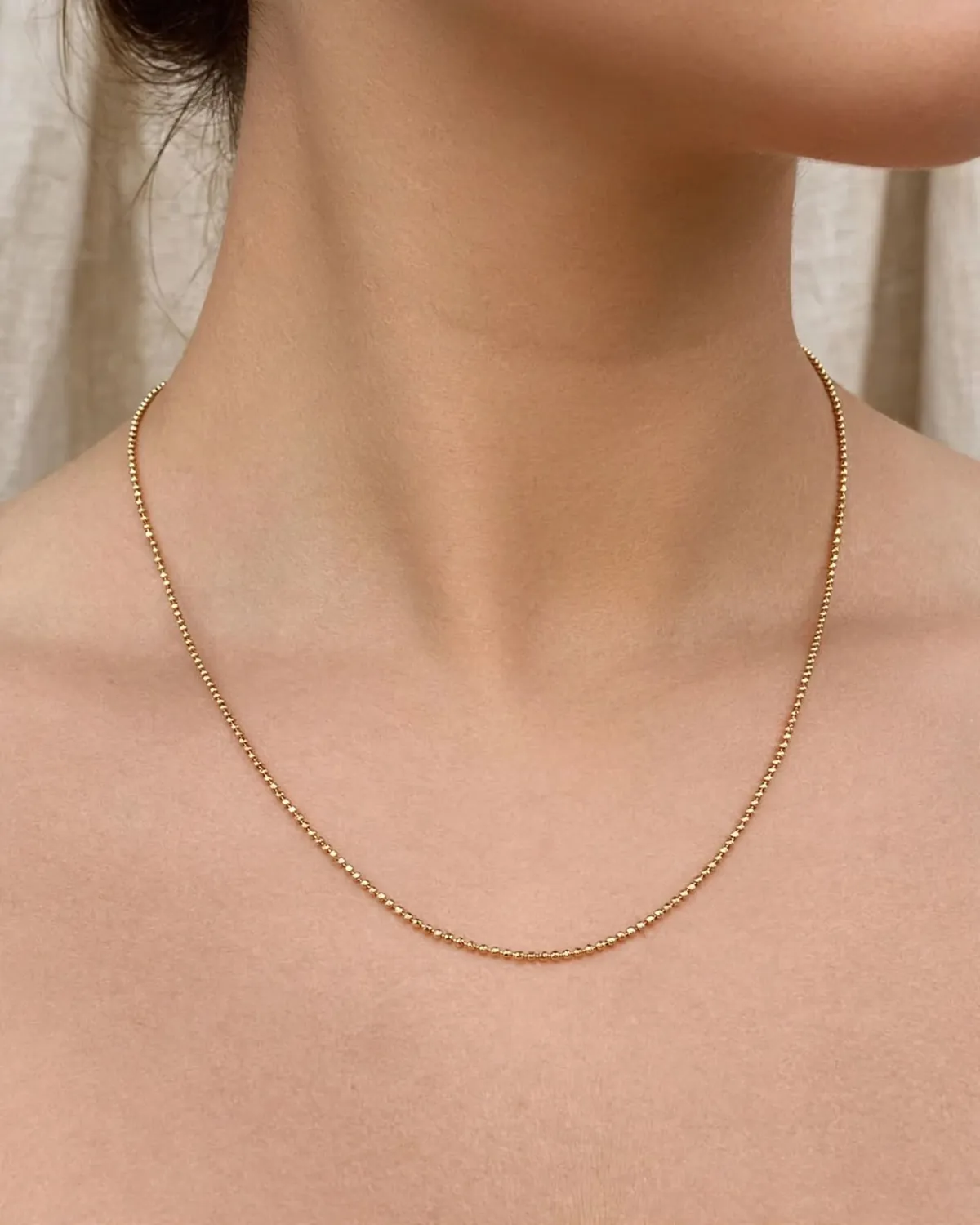 Colar Choker Bolinha — GLANZ Semi Joias